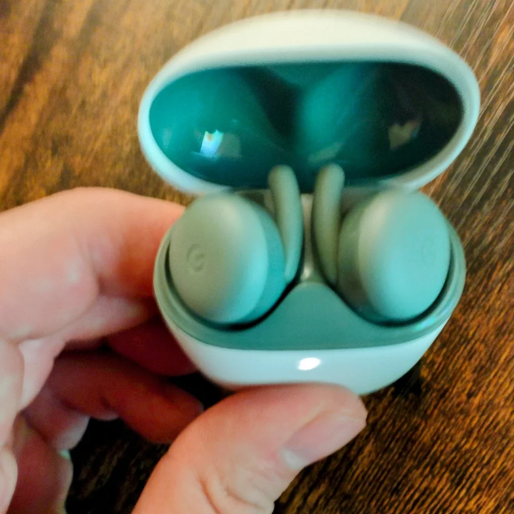 Google Pixel A series green olive